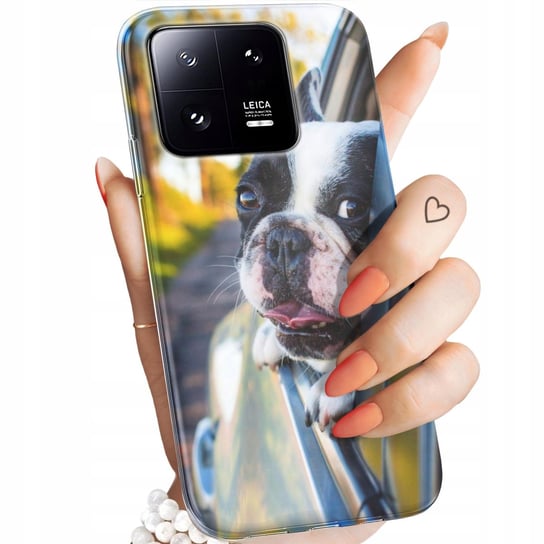 Etui Do Xiaomi 13 Pro Wzory Mops Buldog Francuski Angielski Obudowa Case Xiaomi