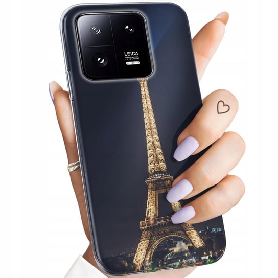 Etui Do Xiaomi 13 Pro Wzory Paryż Francja Eiffel Obudowa Pokrowiec Case Xiaomi