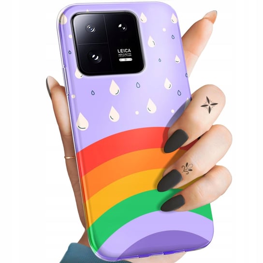 Etui Do Xiaomi 13 Pro Wzory Tęcza Rainbow Obudowa Pokrowiec Case Xiaomi