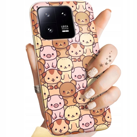 Etui Do Xiaomi 13 Pro Wzory Zwierzęta Pieski Kotki Lamy Domowe Dziekie Case Xiaomi