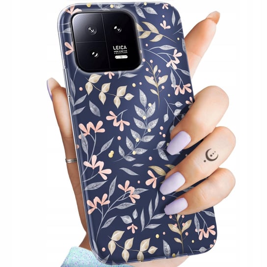 Etui Do Xiaomi 13 Wzory Floral Botanika Bukiety Obudowa Pokrowiec Case Xiaomi