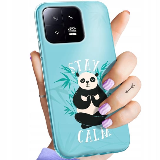 Etui Do Xiaomi 13 Wzory Panda Bambus Pandy Obudowa Pokrowiec Case Xiaomi