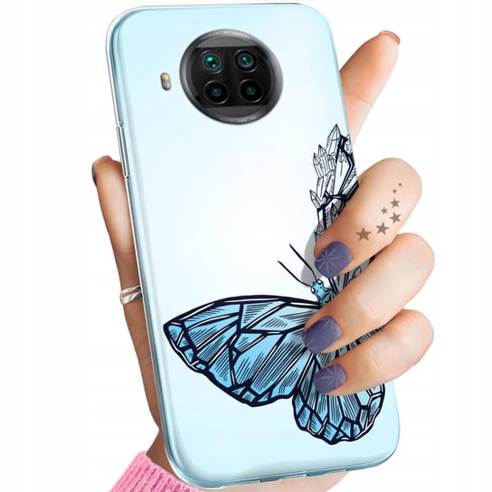 Etui Do Xiaomi Mi 10T Lite Wzory Motyle Butterfly Barwne Obudowa Pokrowiec Xiaomi