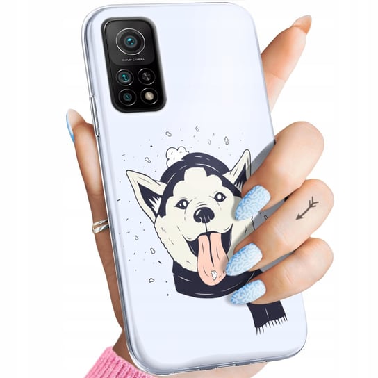 ETUI DO XIAOMI MI 10T PRO 5G WZORY HUSKY PSY PIESKI OBUDOWA POKROWIEC CASE Xiaomi