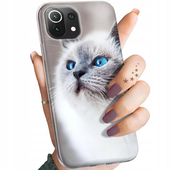Etui Do Xiaomi Mi 11 Lite 4G / 5G | Ne Wzory Animals Zdjęcia Zwierzęta Case Xiaomi