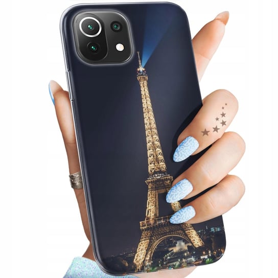 Etui Do Xiaomi Mi 11 Lite 4G / 5G | Ne Wzory Paryż Francja Eiffel Obudowa Xiaomi