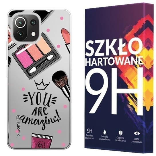 Etui Do Xiaomi Mi 11 Lite 5G Case Fashion + Szkło Kreatui