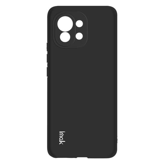 Etui do Xiaomi Mi 11 Silicone Case Matowa czarna folia elastyczna IMAK