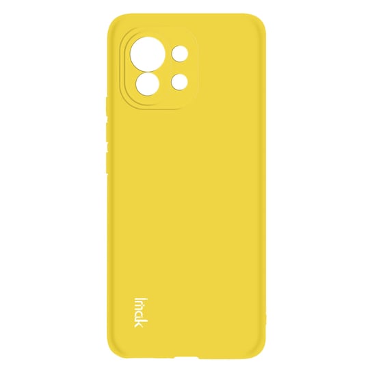 Etui do Xiaomi Mi 11 Silikonowe etui Matowa żółta elastyczna folia IMAK