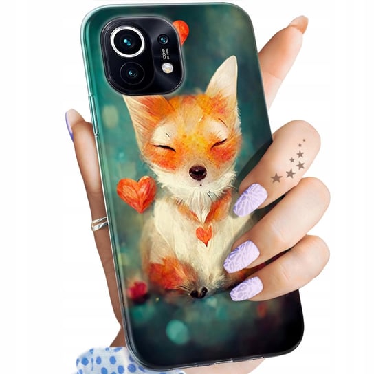 Etui Do Xiaomi Mi 11 Wzory Liski Lisy Fox Obudowa Pokrowiec Case Xiaomi