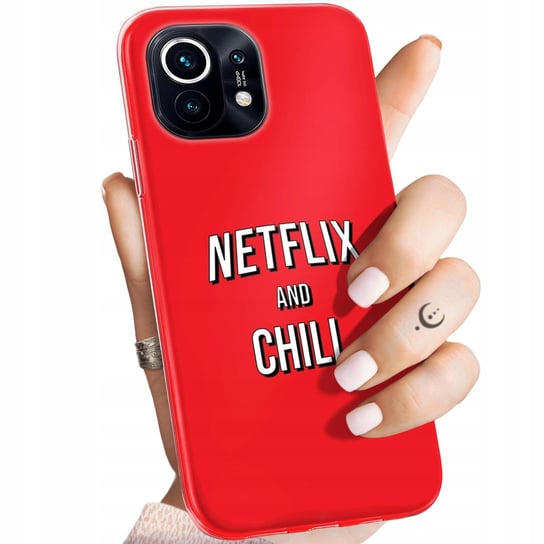 Etui Do Xiaomi Mi 11 Wzory Netflix Seriale Filmy Kino Obudowa Pokrowiec Xiaomi