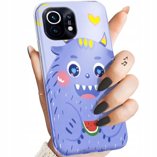 ETUI DO XIAOMI MI 11 WZORY POTWORY POTWÓR MONSTER OBUDOWA POKROWIEC CASE Xiaomi