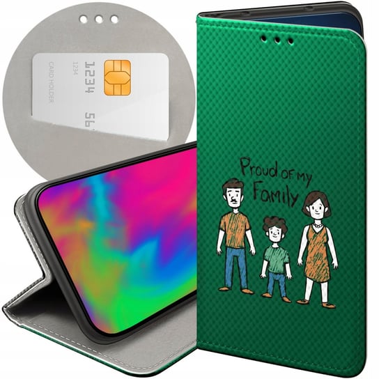 Etui Do Xiaomi Mi 11I / Poco F3 / Poco F3 Pro Wzory Rodzina Familia Dom Xiaomi