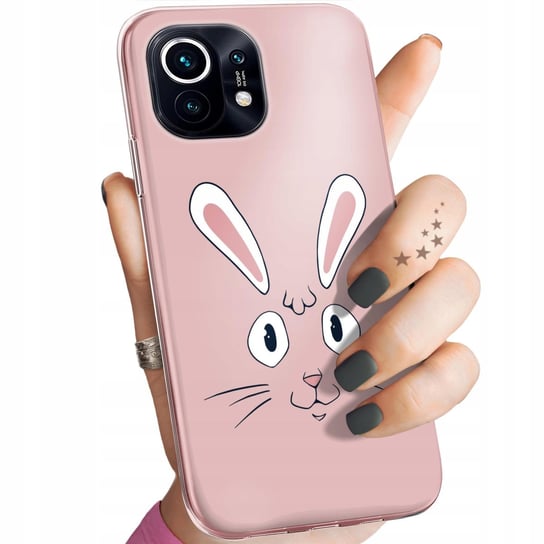 Etui Do Xiaomi Mi 11I Wzory Królik Zając Bunny Obudowa Pokrowiec Case Xiaomi