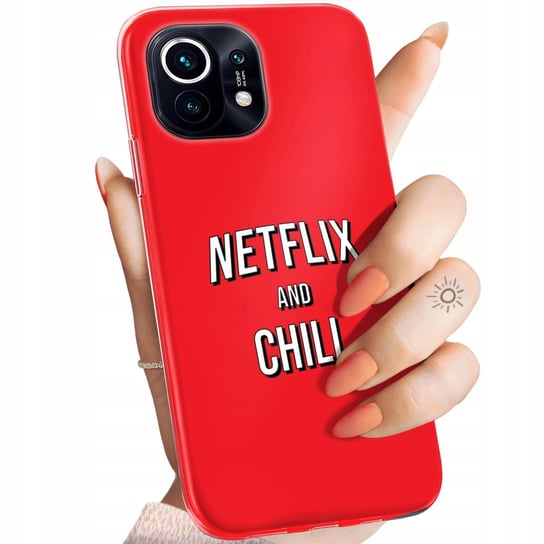 Etui Do Xiaomi Mi 11I Wzory Netflix Seriale Filmy Kino Obudowa Pokrowiec Xiaomi