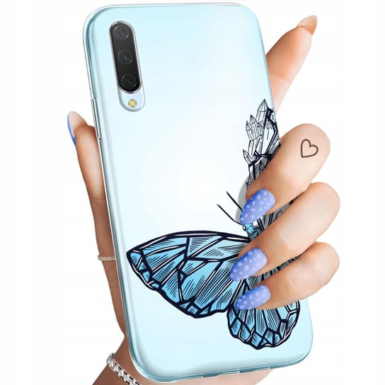 Etui Do Xiaomi Mi 9 Lite Wzory Motyle Butterfly Barwne Obudowa Pokrowiec Xiaomi