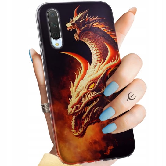 Etui Do Xiaomi Mi 9 Lite Wzory Smoki Dragon Taniec Smoków Obudowa Pokrowiec Xiaomi