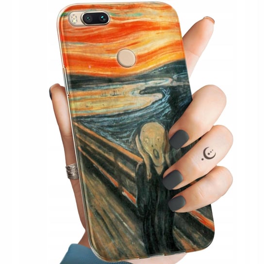 Etui Do Xiaomi Mi A1 Wzory Edvard Munch Krzyk Malarstwo Obudowa Pokrowiec Xiaomi