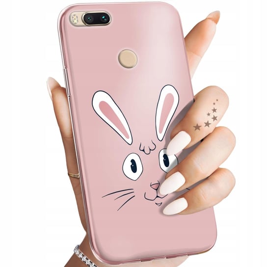 Etui Do Xiaomi Mi A1 Wzory Królik Zając Bunny Obudowa Pokrowiec Case Xiaomi
