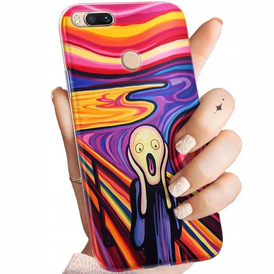 ETUI DO XIAOMI MI A1 WZORY KRZYK MUNCH EDVARD SCREAM OBUDOWA POKROWIEC CASE Xiaomi