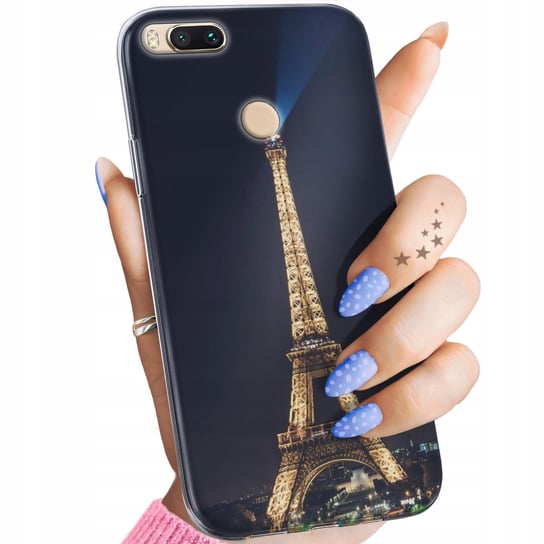 Etui Do Xiaomi Mi A1 Wzory Paryż Francja Eiffel Obudowa Pokrowiec Case Xiaomi