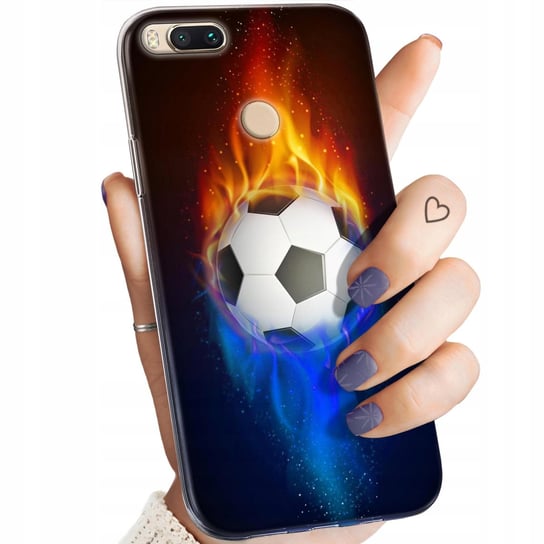 Etui Do Xiaomi Mi A1 Wzory Sport Piłkarskie Piłka Nożna Obudowa Pokrowiec Xiaomi