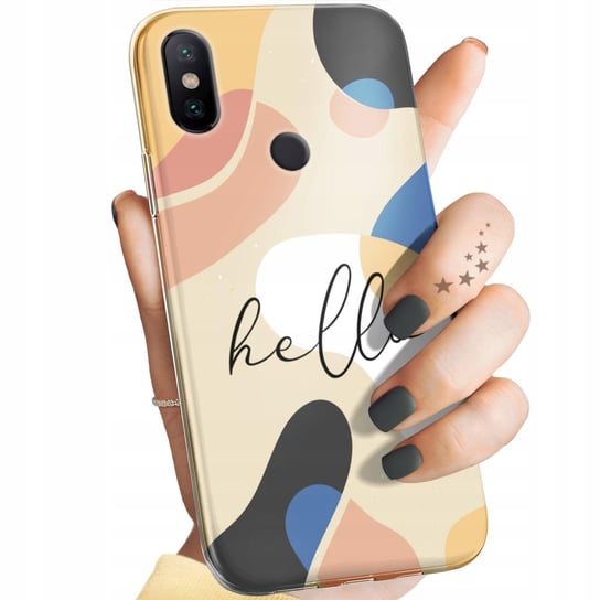 Etui Do Xiaomi Mi A2 Lite Wzory Abstrakcja Kolory Kształty Obudowa Case Xiaomi