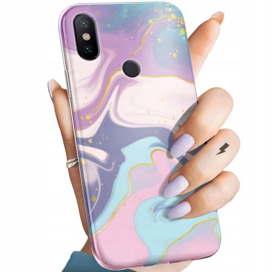 Etui Do Xiaomi Mi A2 Lite Wzory Pastele Ilustracja Kolory Obudowa Pokrowiec Xiaomi