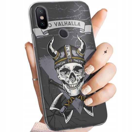 ETUI DO XIAOMI MI A2 LITE WZORY WIKINGOWIE VIKING RUNY ODYN OBUDOWA CASE Xiaomi