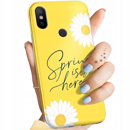 Etui Do Xiaomi Mi A2 Lite Wzory Wiosna Wiosenne Spring Obudowa Pokrowiec Xiaomi