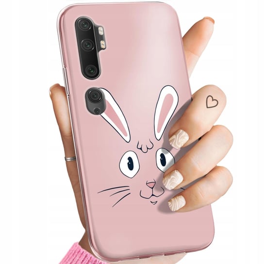 Etui Do Xiaomi Mi Note 10 / 10 Pro Wzory Królik Zając Bunny Obudowa Case Xiaomi