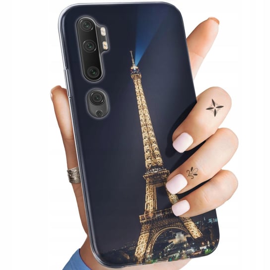 Etui Do Xiaomi Mi Note 10 / 10 Pro Wzory Paryż Francja Eiffel Obudowa Case Xiaomi