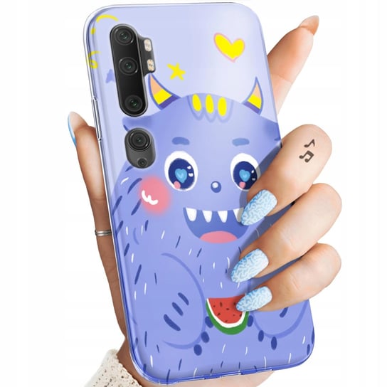 ETUI DO XIAOMI MI NOTE 10 / 10 PRO WZORY POTWORY POTWÓR MONSTER OBUDOWA Xiaomi