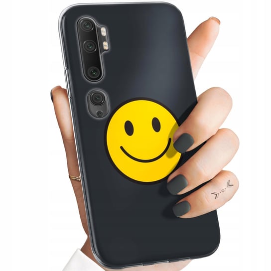 Etui Do Xiaomi Mi Note 10 / 10 Pro Wzory Uśmiech Smile Emoji Obudowa Case Xiaomi