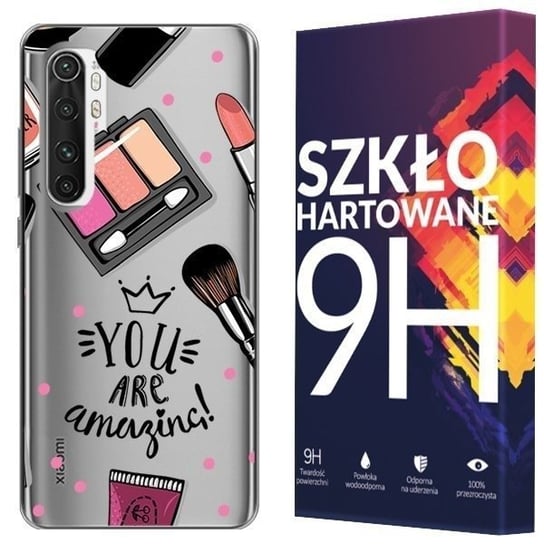 Etui Do Xiaomi Mi Note 10 Lite Case Fashion +Szkło Kreatui