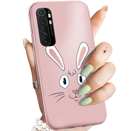 Etui Do Xiaomi Mi Note 10 Lite Wzory Królik Zając Bunny Obudowa Pokrowiec Xiaomi