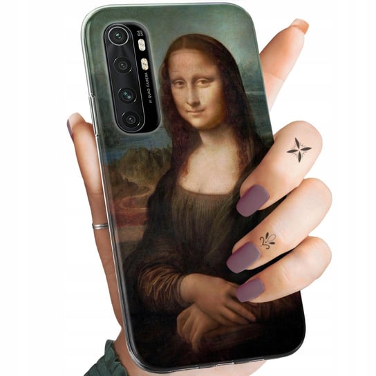 ETUI DO XIAOMI MI NOTE 10 LITE WZORY LEONARDO DA VINCI MONA ŁASICZKA CASE Xiaomi