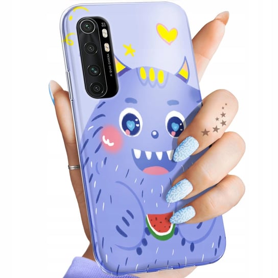 ETUI DO XIAOMI MI NOTE 10 LITE WZORY POTWORY POTWÓR MONSTER OBUDOWA CASE Xiaomi