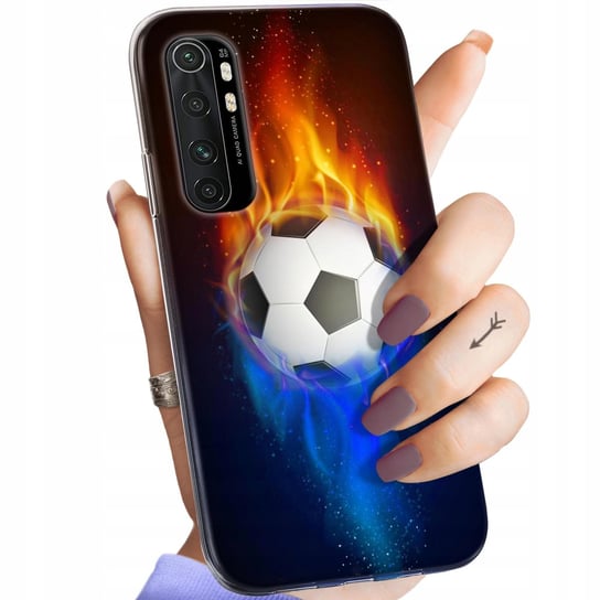 Etui Do Xiaomi Mi Note 10 Lite Wzory Sport Piłkarskie Piłka Nożna Obudowa Xiaomi