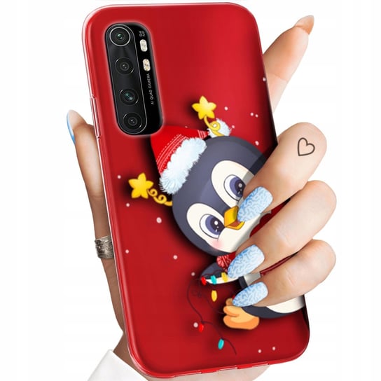 Etui Do Xiaomi Mi Note 10 Lite Wzory Święta Christmas Mikołaj Obudowa Case Xiaomi
