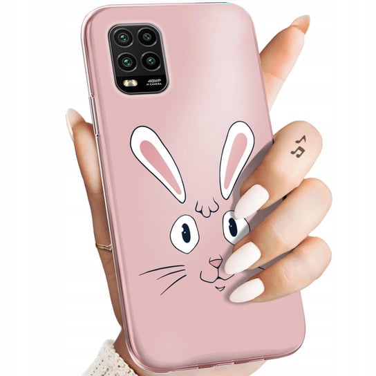 Etui Do Xiaomi Mi10 Lite Wzory Królik Zając Bunny Obudowa Pokrowiec Case Xiaomi