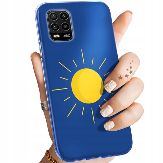 Etui Do Xiaomi Mi10 Lite Wzory Słońce Planety Sun Obudowa Pokrowiec Case Xiaomi
