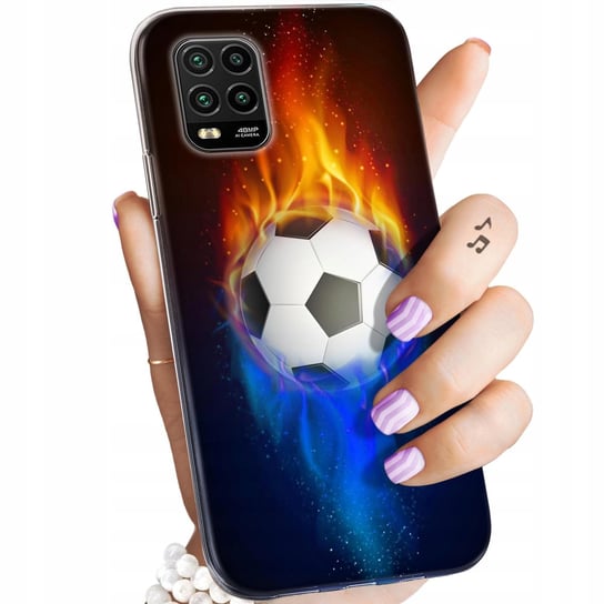 Etui Do Xiaomi Mi10 Lite Wzory Sport Piłkarskie Piłka Nożna Obudowa Case Xiaomi