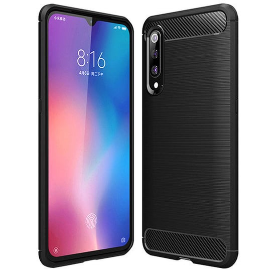 ETUI DO XIAOMI MI9 / MI 9 POKROWIEC OBUDOWA KARBON VegaCom