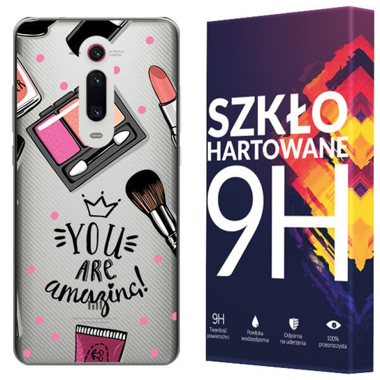 Etui Do Xiaomi Mi9T / Mi 9T Fashion Nadruk + Szkło Kreatui