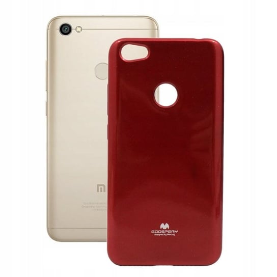Etui Do Xiaomi Note 5A Prime Futerał Mercury Jelly Czerwone Obudowa Pokrowiec Case GSM-HURT