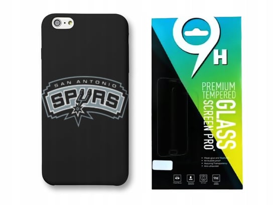 Etui do Xiaomi Note 9s-Sport NBA Spurs+SZKŁO Inna marka