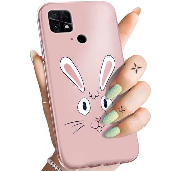 Etui Do Xiaomi Poco C40 Wzory Królik Zając Bunny Obudowa Pokrowiec Case Xiaomi