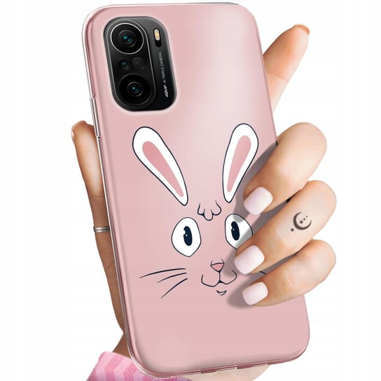 Etui Do Xiaomi Poco F3 / F3 Pro Wzory Królik Zając Bunny Obudowa Pokrowiec Xiaomi