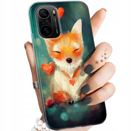 Etui Do Xiaomi Poco F3 / F3 Pro Wzory Liski Lisy Fox Obudowa Pokrowiec Case Xiaomi